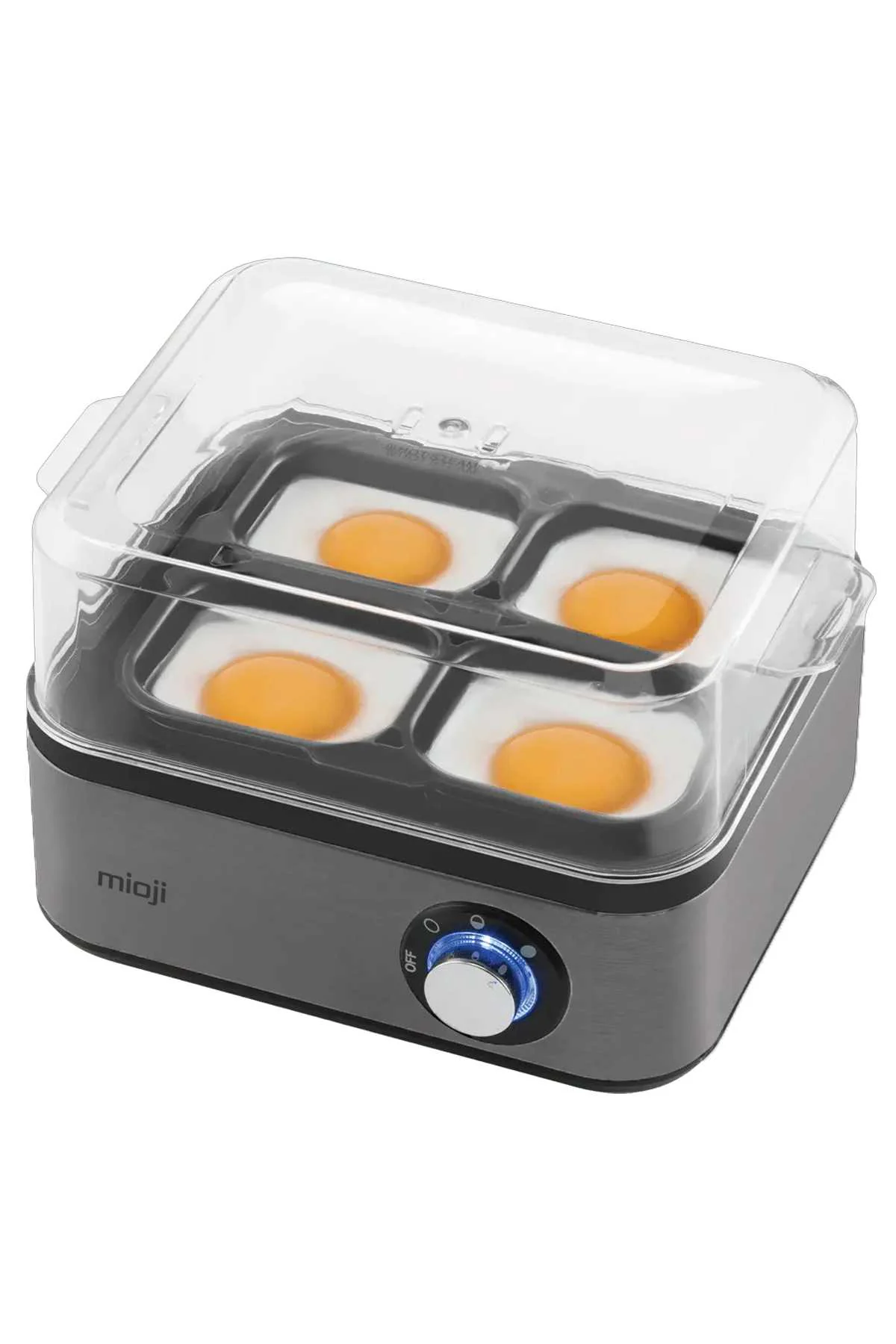 Mioji Mio Eg8 500W LED Işıklı Sesli Uyarı 8li Yumurta Kırma ve Pişirici