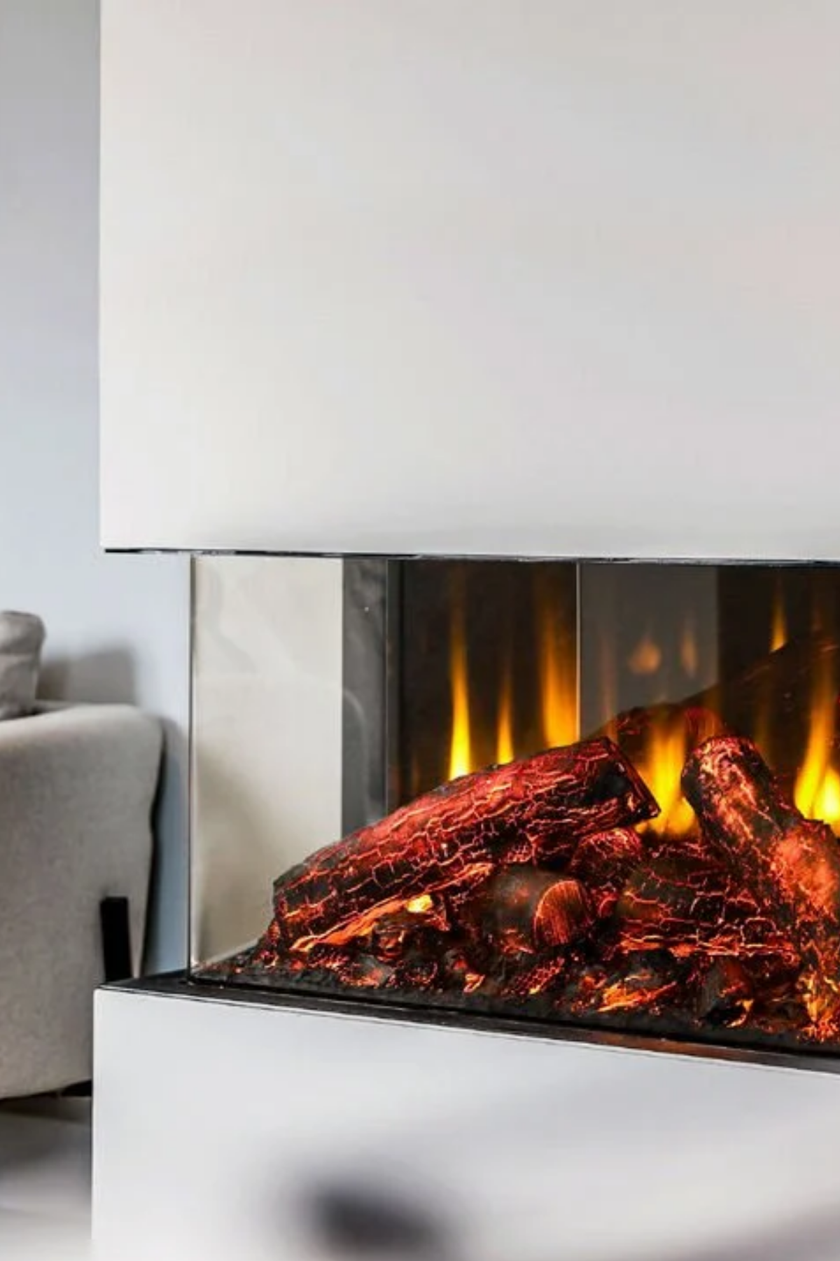 Flameline Cosa RZN70 2000W 3D Dekoratif Elektrikli Şömine