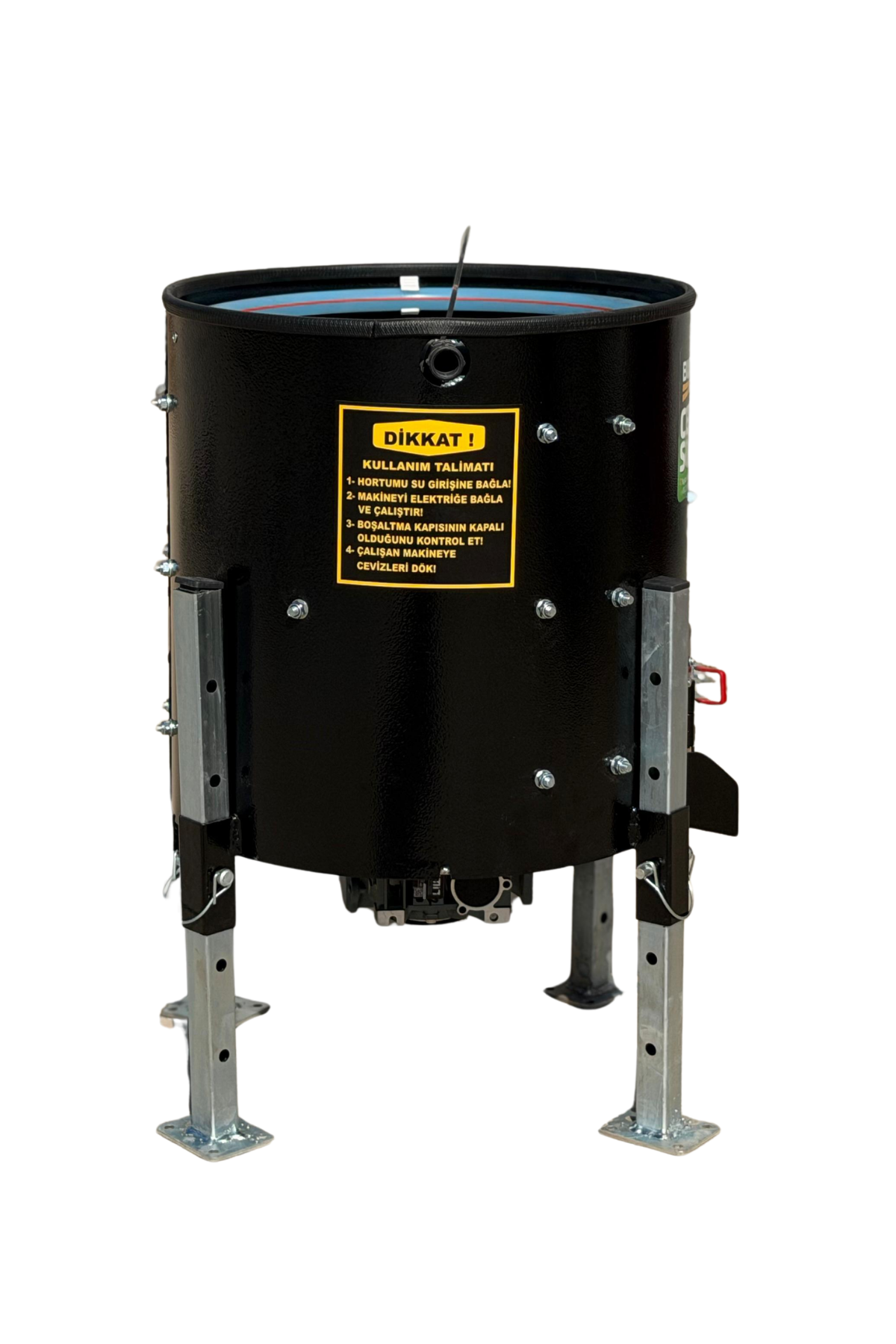 Burkon 90 lt 35 kg Sabit Devirli Ceviz Soyma Makinesi