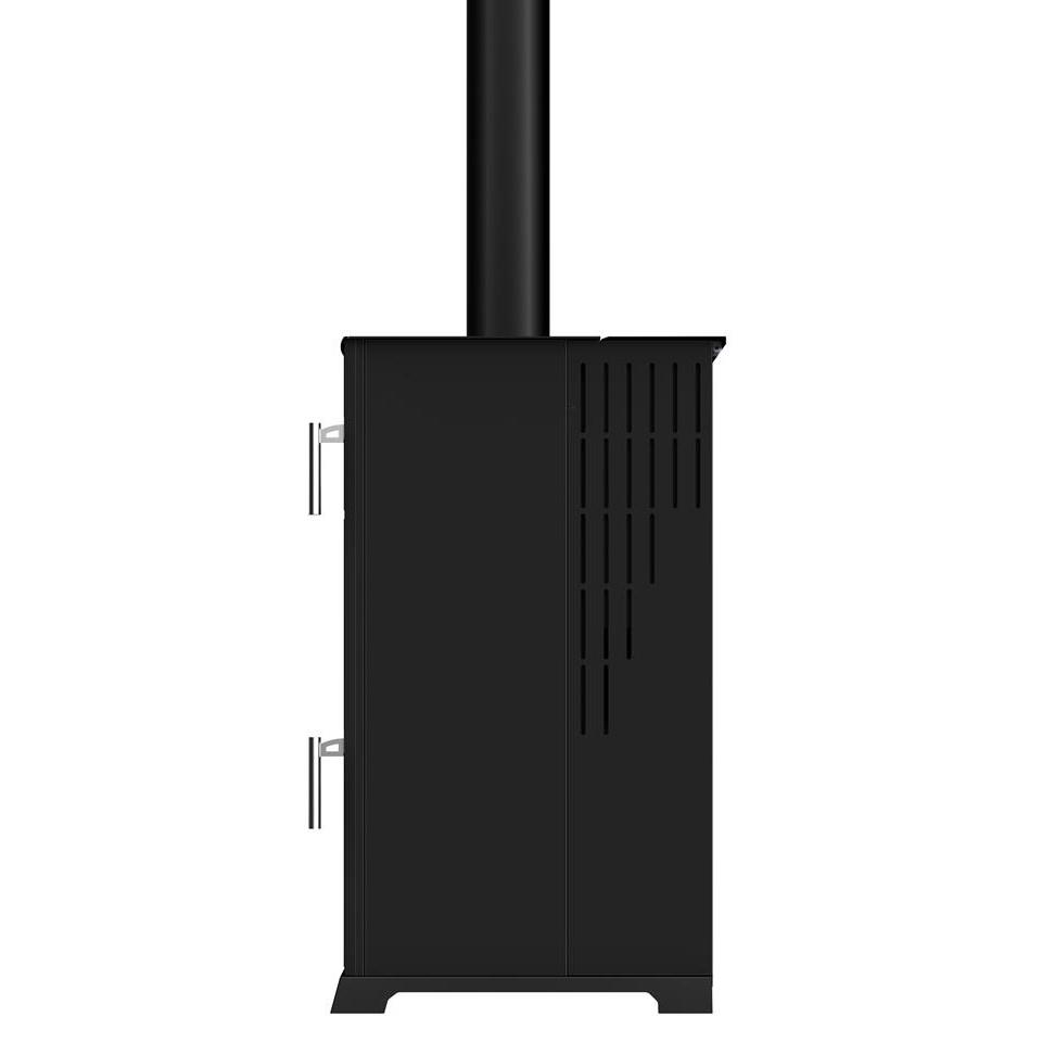 Baba's Silver 12 KW Yarı Otomatik Fırınlı Odun ve Pelet Sobası