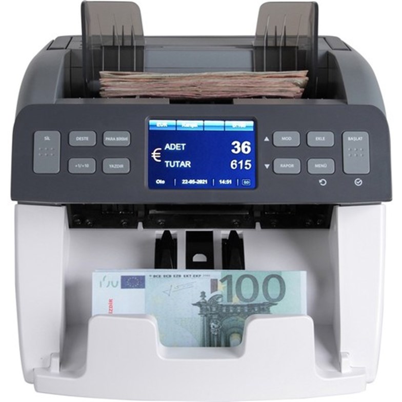 Baove Multi Mix Pro Karışık Para Sayma Makinesi Ve Sahte Para Yakalama - Tl - Euro - Usd