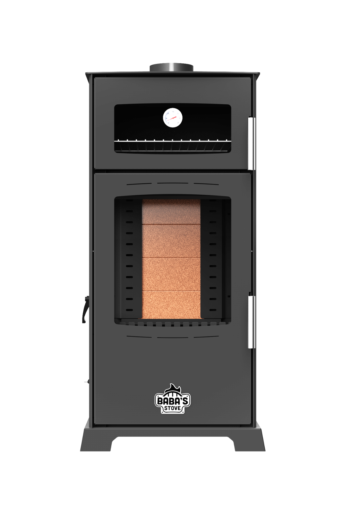 Baba's Stove Gold Plus 12KW Kuzine Plus Pelet ve Odun Sobası