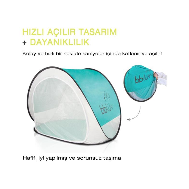 bblüv Sunkitö UV Koruyuculu Çocuk Çadırı Turkuaz