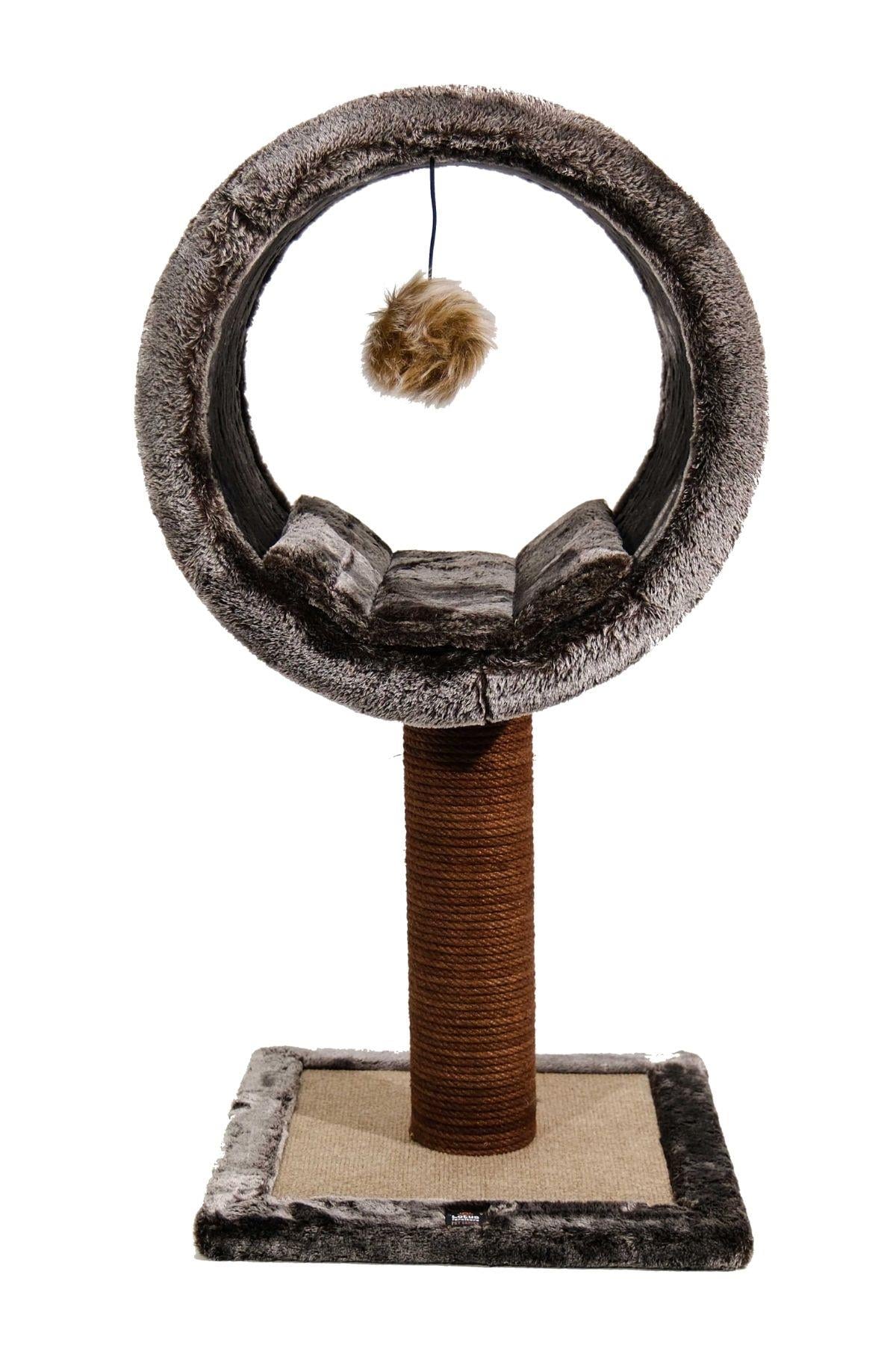 Lotus Pet Design Tırmalamalı Kedi Evi Kedi Oyun Evi