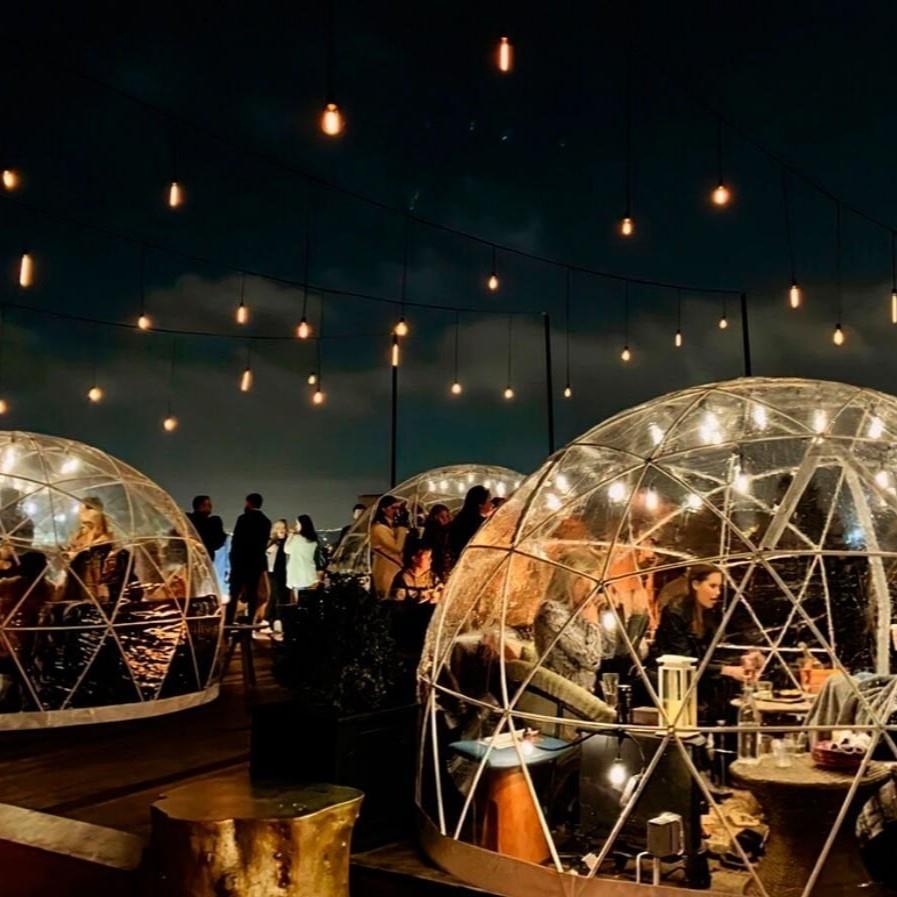 Mandu 8 Kişilik Şeffaf İglo Çadırı