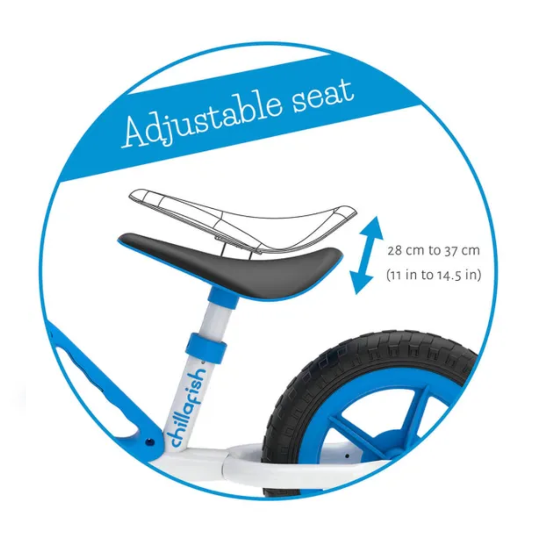 Chillafish Charlie - Denge Bisikleti (10 inç) - Mavi