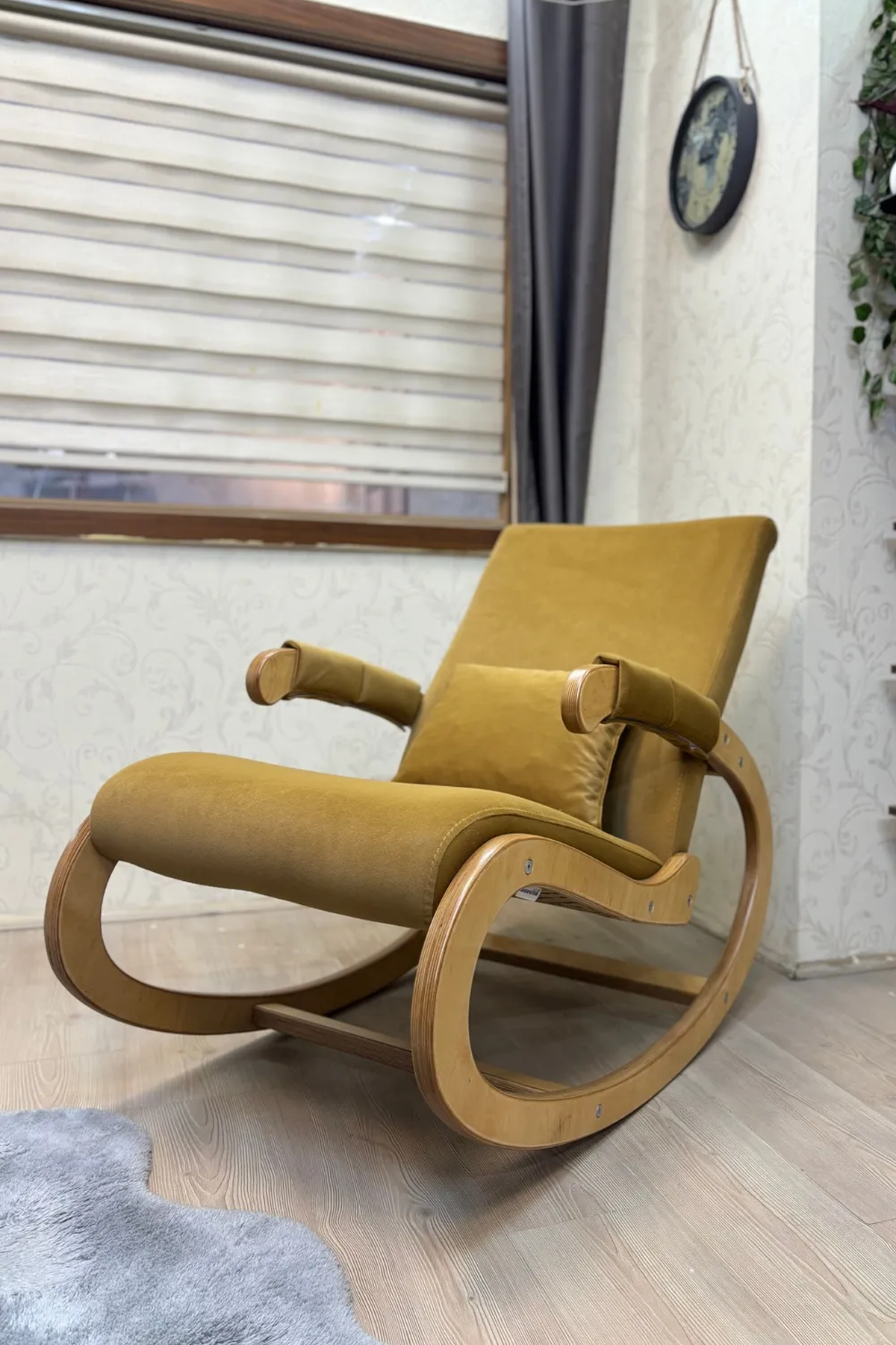 Asedia Salvador Hardal Sallanan Sandalye Sallanan Koltuk Dinlenme Koltuğu Okuma Koltuğu TV Koltuğu