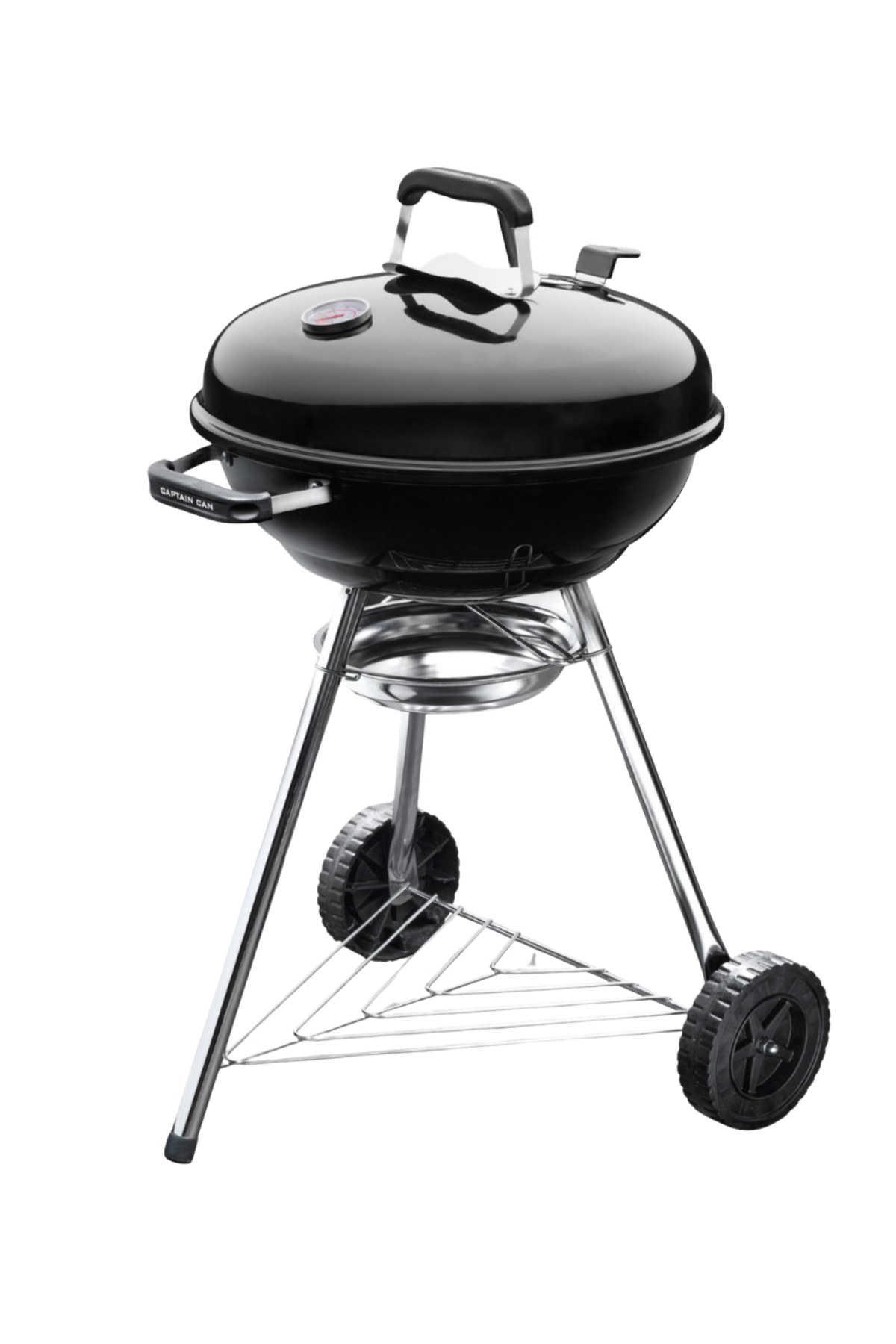 Captain Can Grill Set&Go 47 Kömürlü Mangal & Barbekü - Siyah