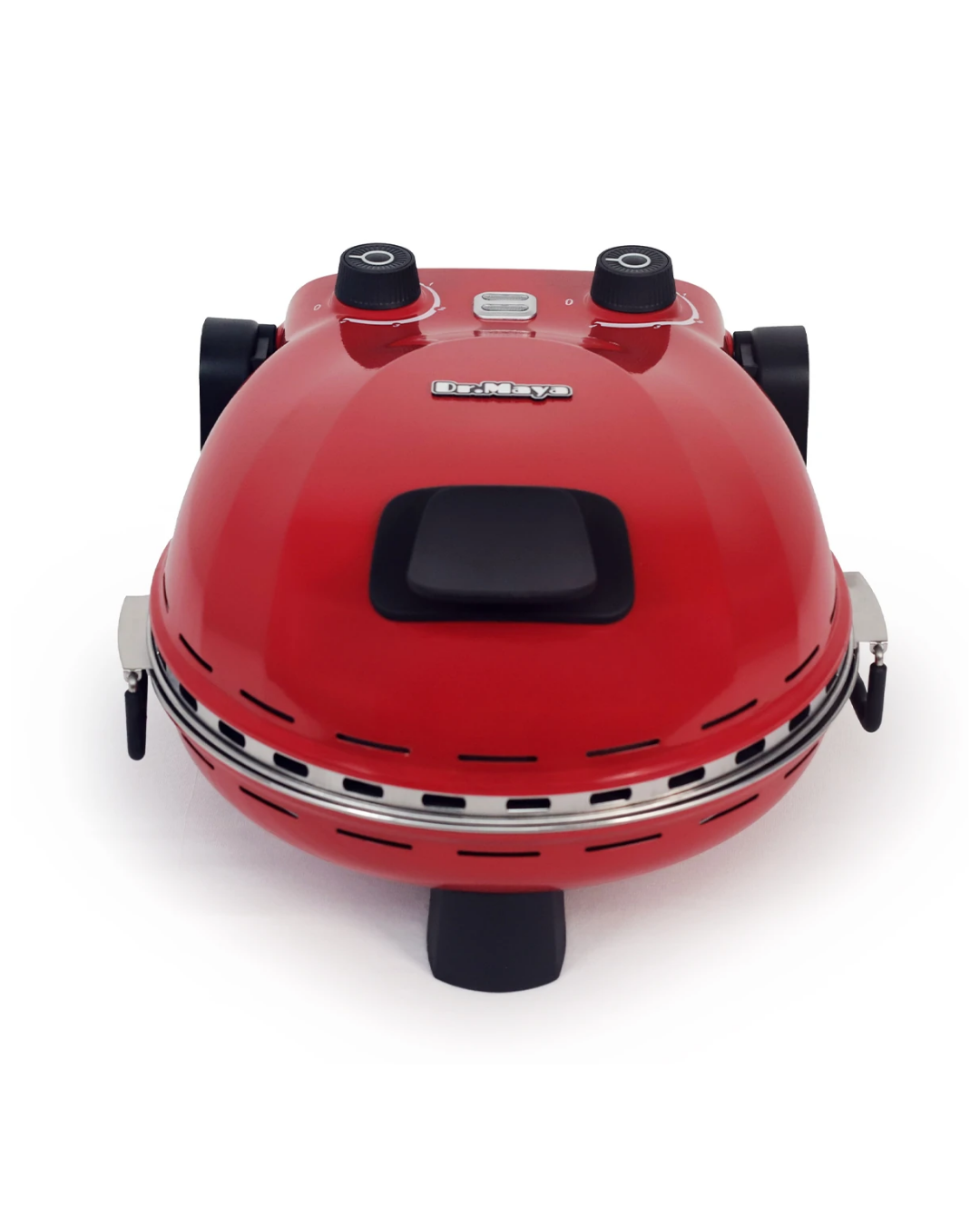 Dr.Maya Pro+ Çok Amaçlı Elektrikli Taş Fırın Tandır ve Ekmek Yapma Makinesi Kırmızı - Pizza Lahmacun Ekmek