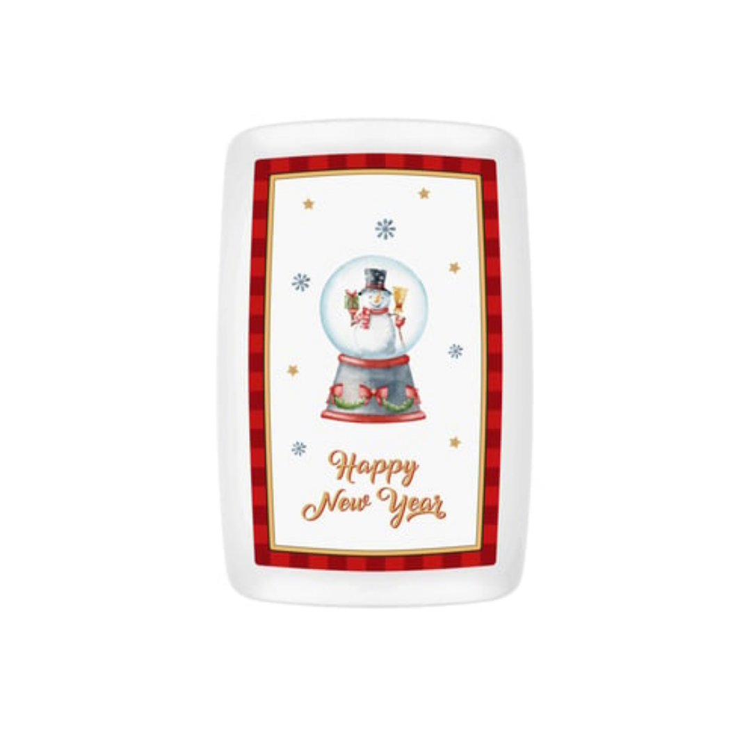 The Mia Globe Dikdörtgen Servis Tabağı 34 x 25 cm