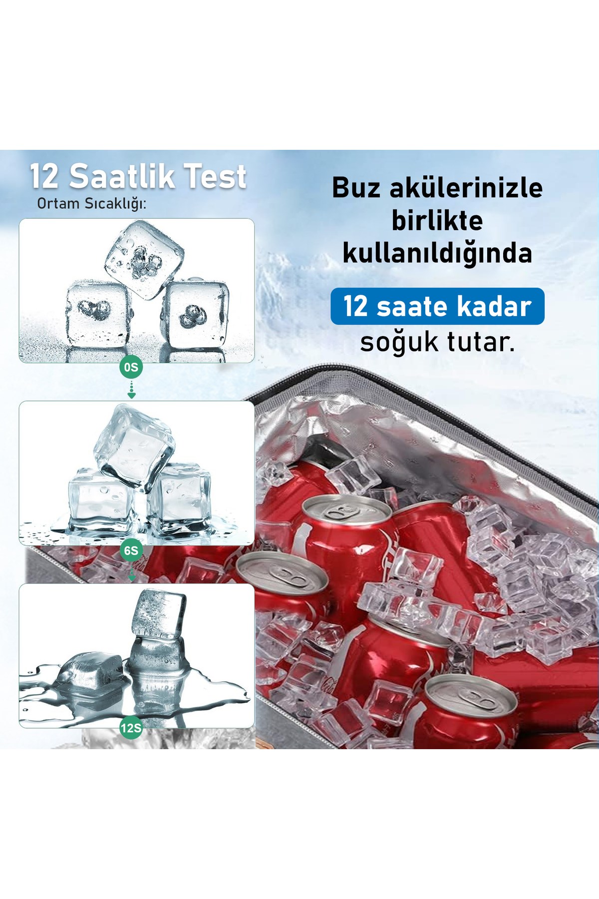Haegs Kadın Termal Çanta, Yalıtımlı Yemek Taşıma Çantası, Sızdırmaz Beslenme Kutusu, Ofis Kamp Piknik Çantası 11L - Lila