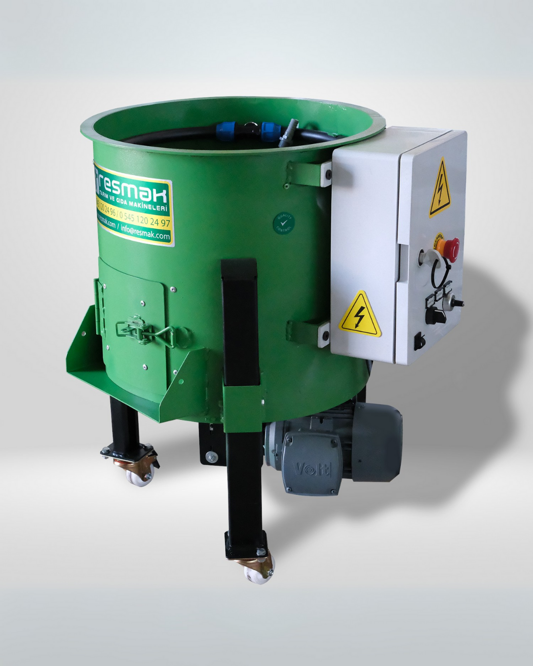 Resmak PM80A 80 Litre 40 Kg Devir Ayarlı Ceviz Soyma Makinesi