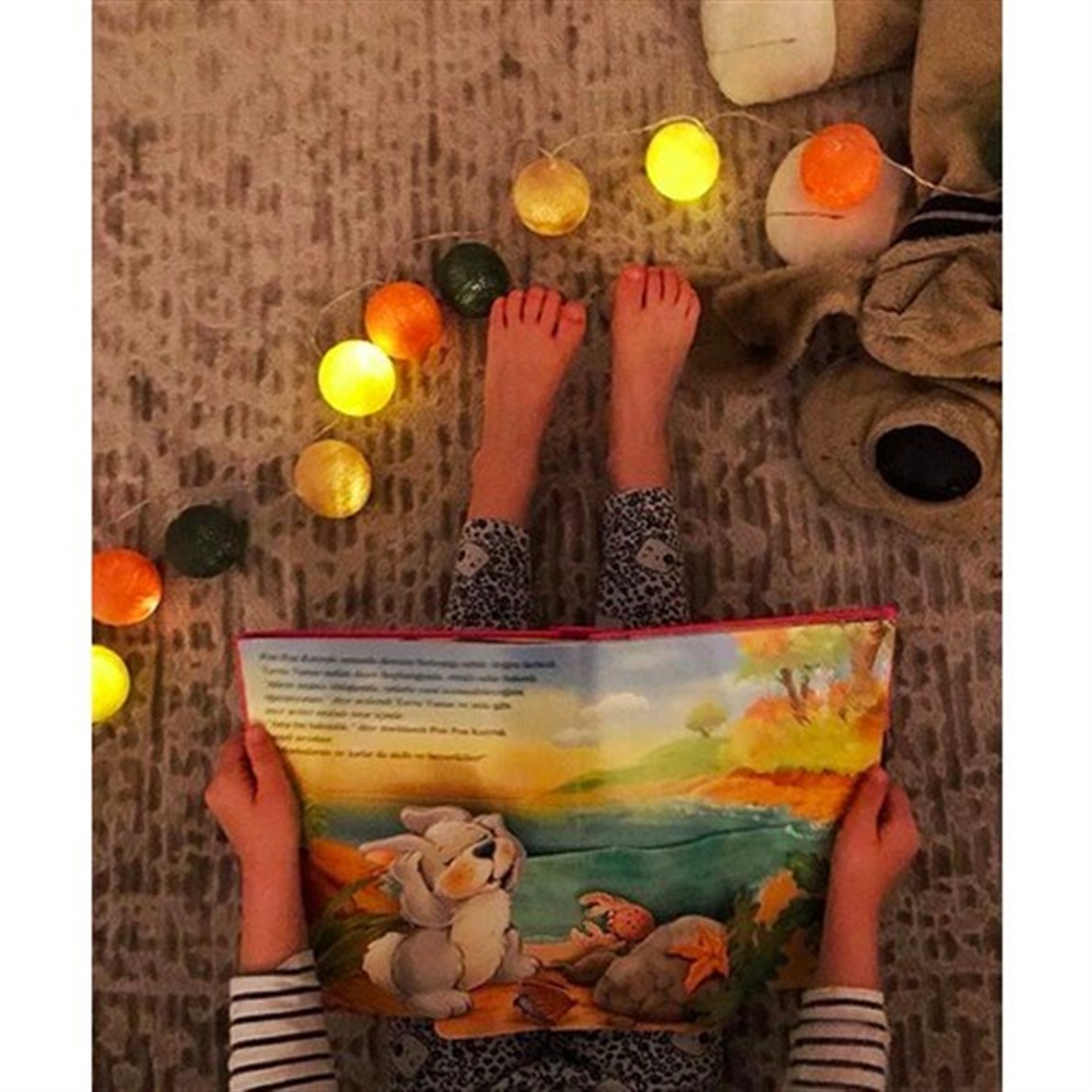 Boule De Petite Colors Of Autumn Işıklı Top Aydınlatma