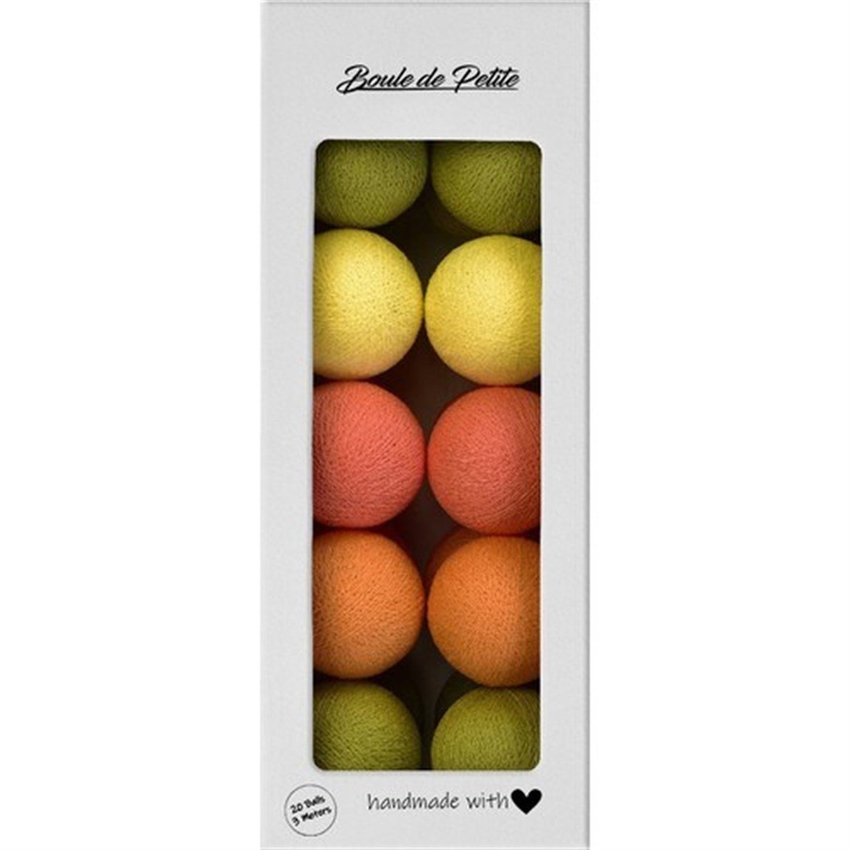 Boule De Petite Colors Of Happiness Işıklı Top Aydınlatma