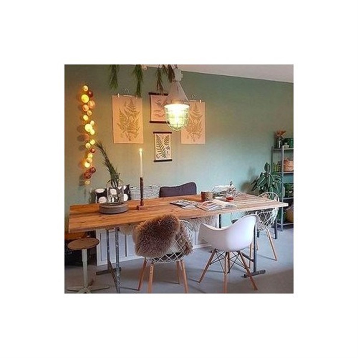 Boule De Petite Holly Işıklı Top Aydınlatma