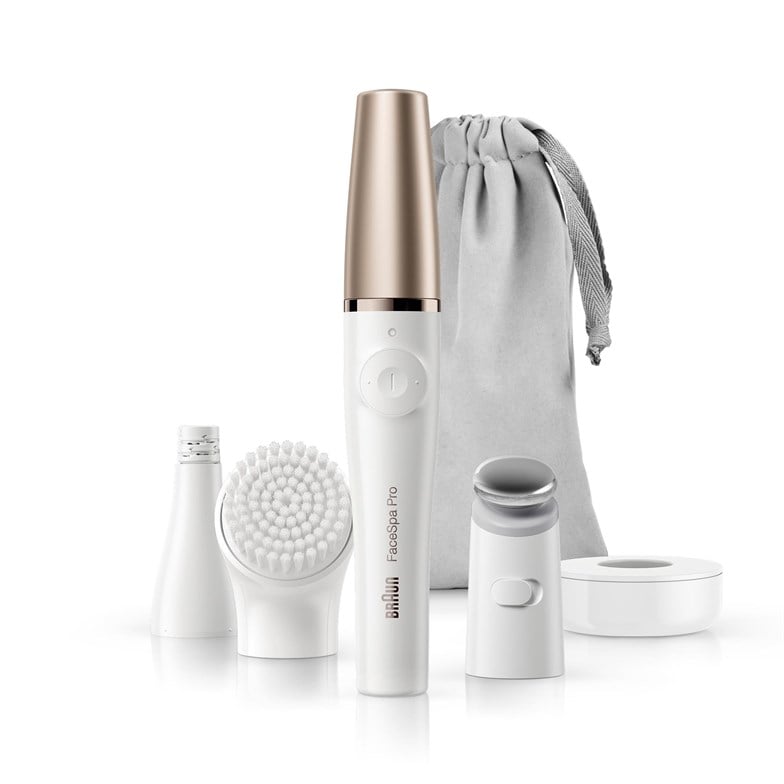 Braun FaceSpa Pro 911 Şarjlı Yüz Epilatörü 3'ü 1 Arada Epilasyon ve Cilt Bakım Seti