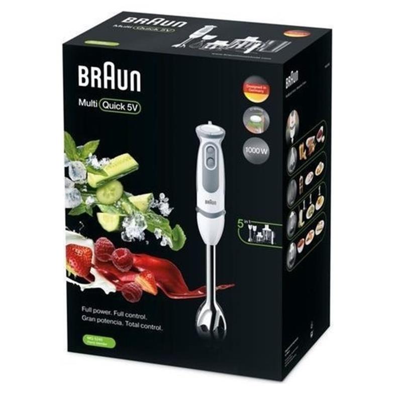 Braun Multiquıck 5 MQ5245WH 1000 W Varıo Hand Blender Seti