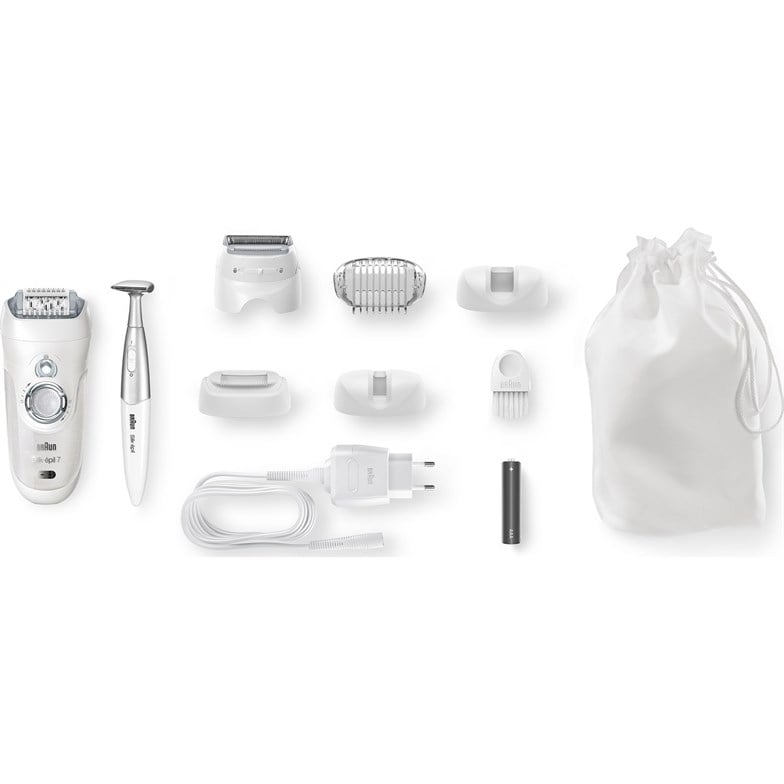 Braun Silk-Epil 7 7-561 + Bikini Trimmer 8'i 1 Arada Islak Kuru Epilatör