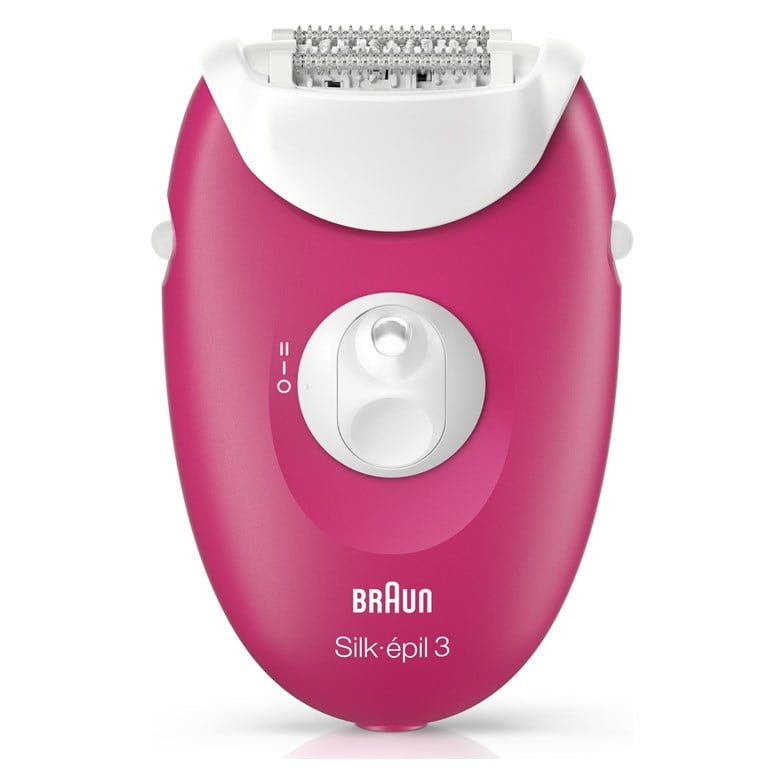 Braun Silk-épil 3 3420 Epilatör Ahududu Pembe - 2 Ek Parçalı Kablolu Epilatör / Epilasyon