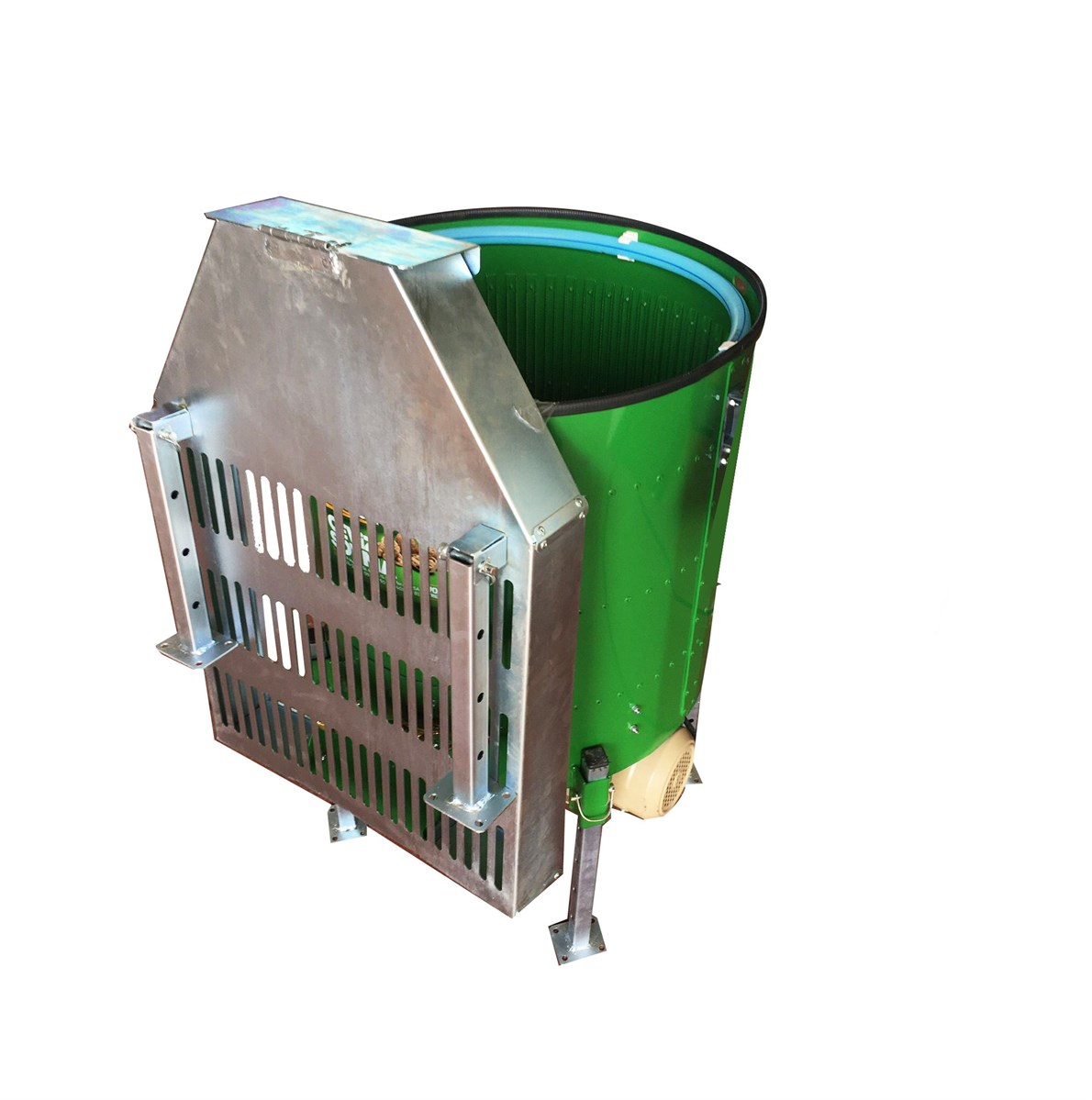 Burkon 190 Lt 75 Kg Sabit Devirli Sehpalı Ceviz Soyma Makinası