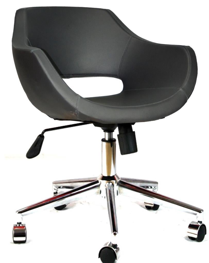 Bürocci Viva Metal Ayaklı Çalışma Koltuğu-Gri-2021A0125