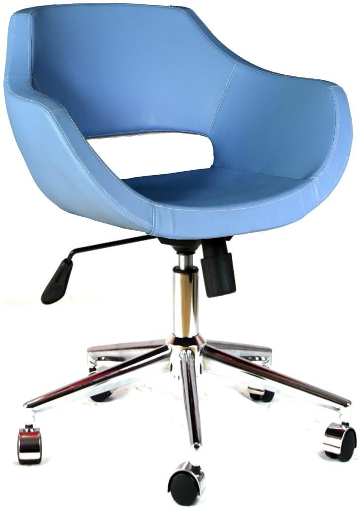Bürocci Viva Metal Ayaklı Çalışma Koltuğu-Mavi-2021A0119