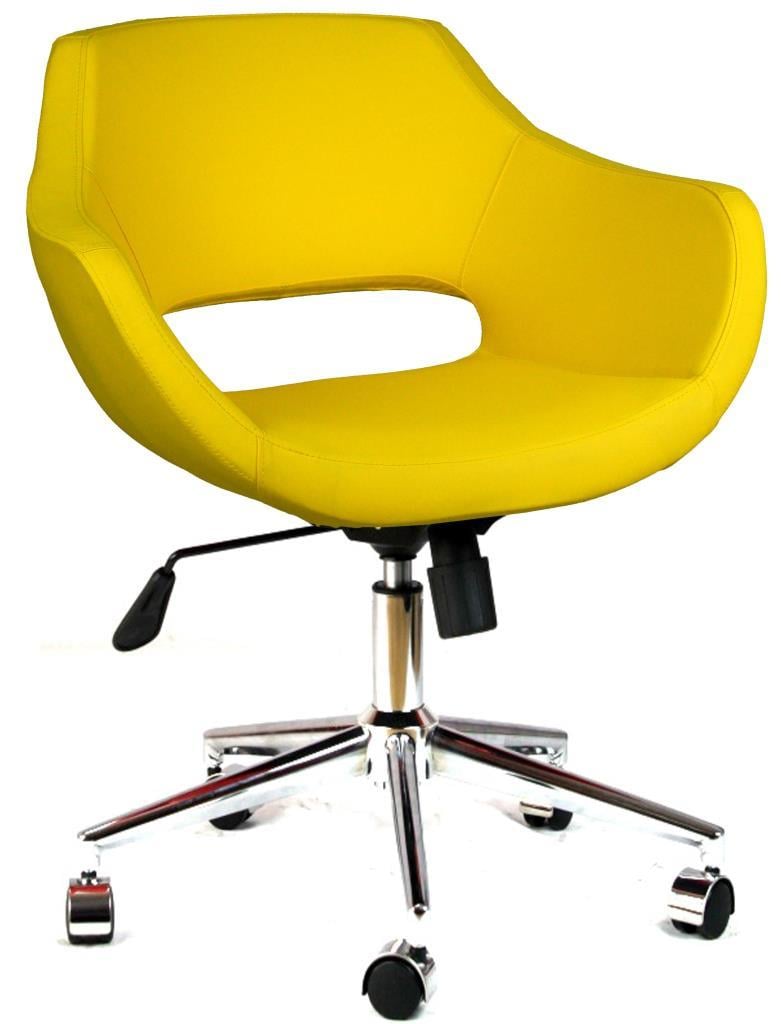 Bürocci Viva Metal Ayaklı Çalışma Koltuğu-Sarı-2021A0113