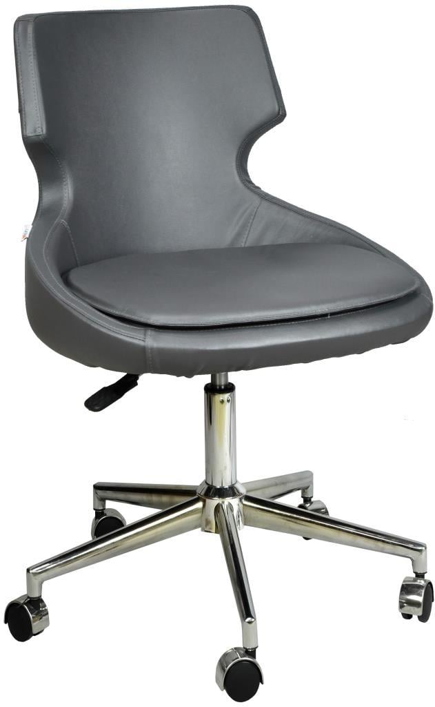 Bürocci Zaga Metal Ayaklı Çalışma Koltuğu-Gri-2023A0125