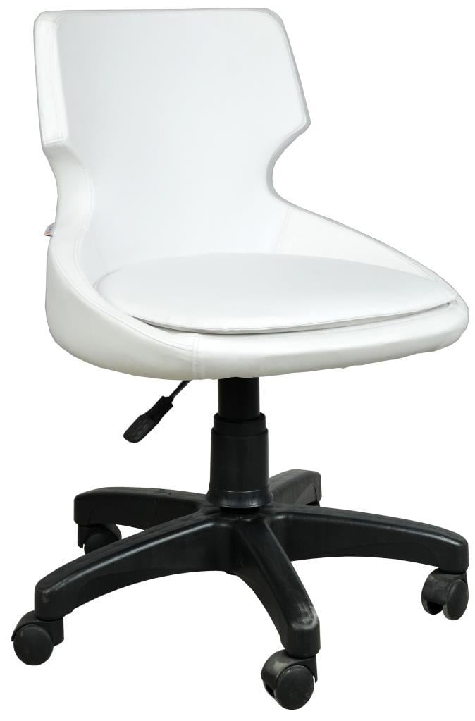Bürocci Zaga Plastik Ayaklı Çalışma Koltuğu-Beyaz-2023B0109