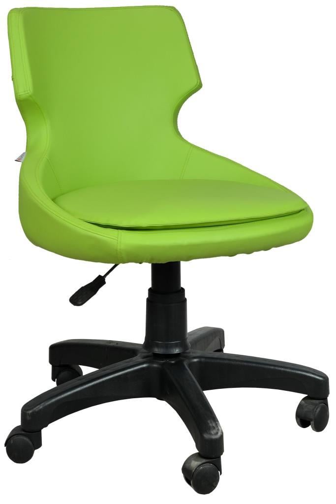 Bürocci Zaga Plastik Ayaklı Çalışma Koltuğu-Yeşil-2023B0110