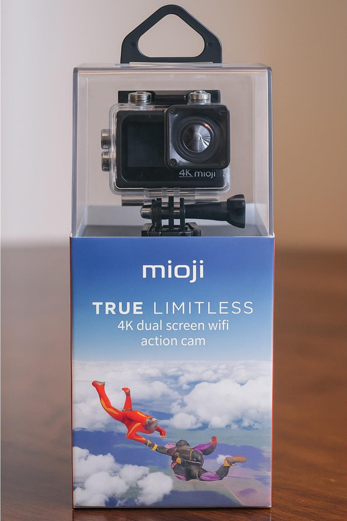 Mioji Action 12X 4K 60FPS 20MP Çift Ekran 170° Aksiyon Kamerası