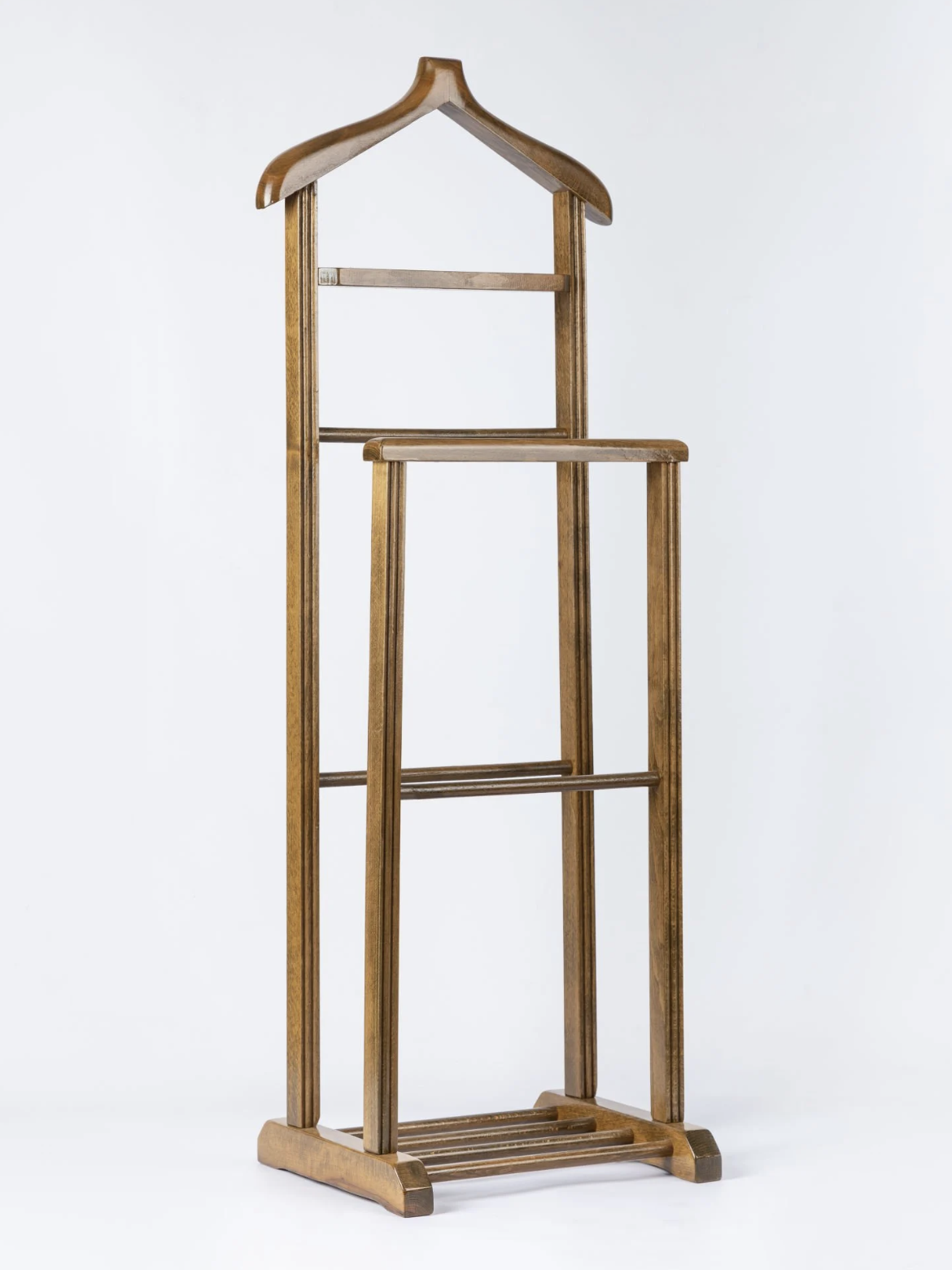 Melada Mobilya Elit İkili Dilsiz Uşak Cilalı Ceviz