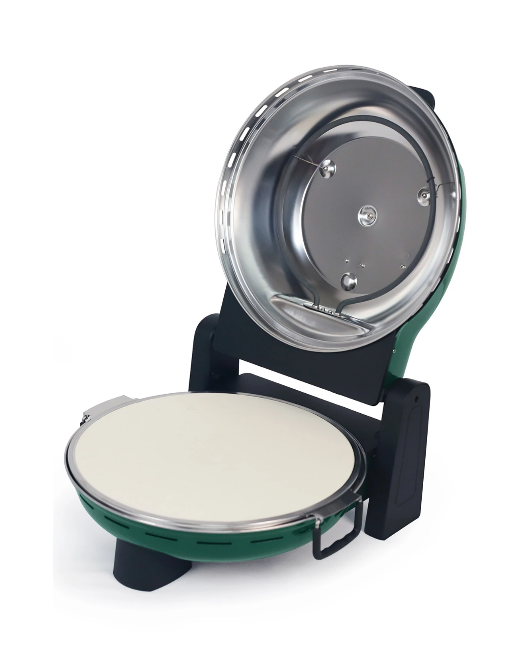 Dr.Maya Pro+ Çok Amaçlı Elektrikli Taş Fırın Tandır ve Ekmek Yapma Makinesi Yeşil - Pizza Lahmacun Ekmek