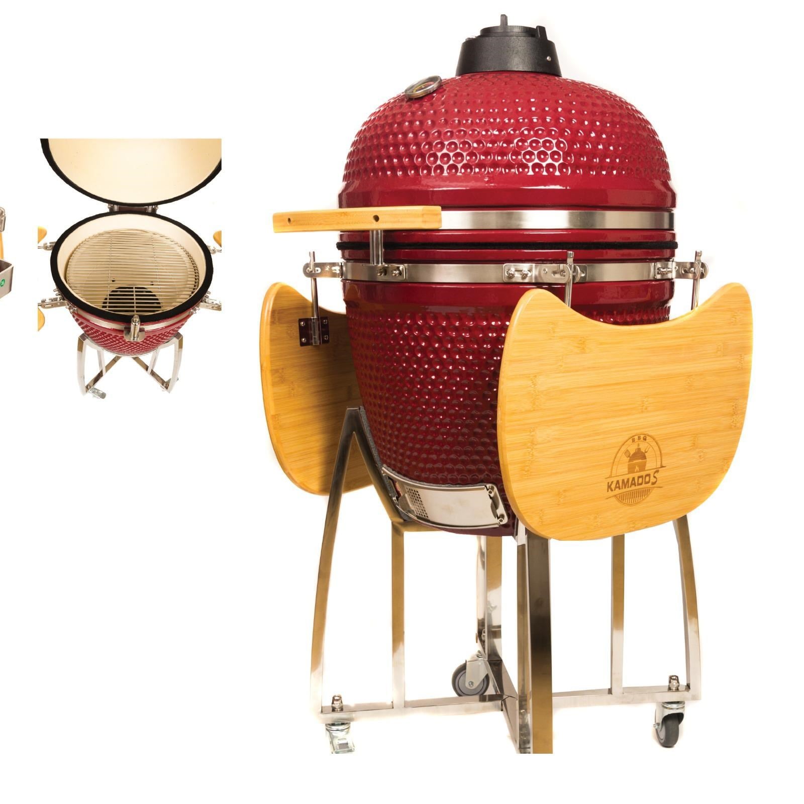 Kamados 21İnç 55cm Seramik Barbekü Mangal Fırın