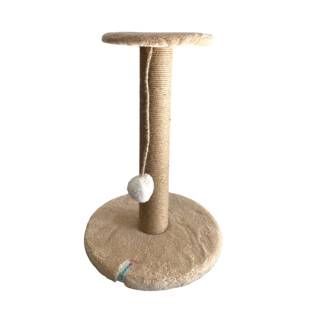 Reyo Pet Stepli Kedi Tırmalama Tahtası Bej