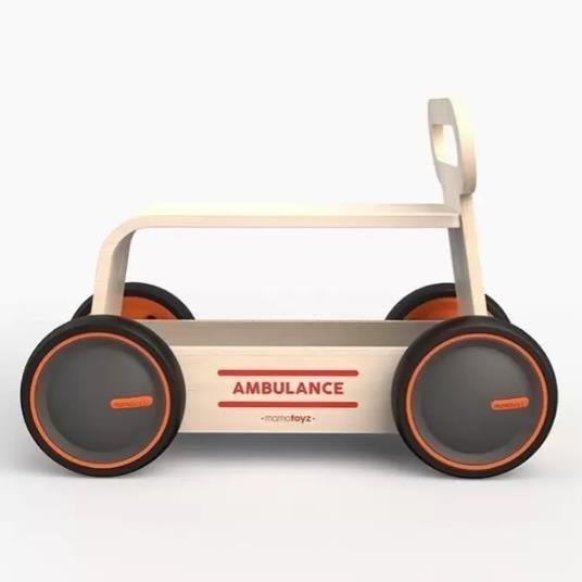 Mamatoyz 03DWA Driveme Wood Ambulans Yürüteç – Bin Sür – Oyuncak Deposu