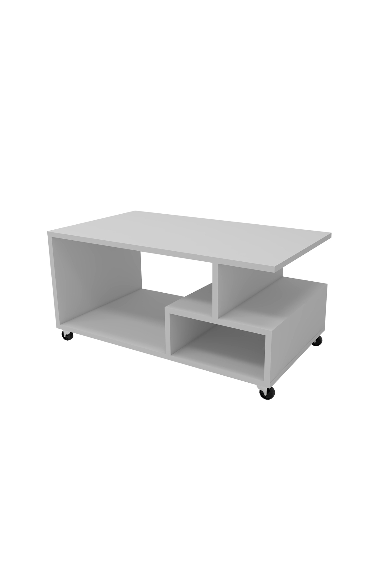 Enda Home Sultan Tekerli Orta Sehpa 86,5x50 cm