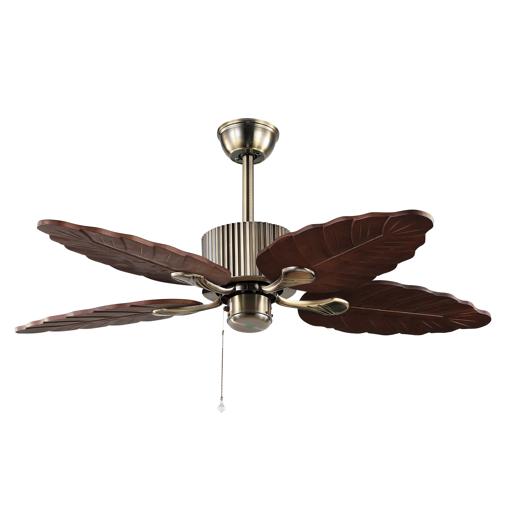 Breeze Urla Antik Bronz 122 Cm Ahşap Kanatlı Tavan Vantilatörü