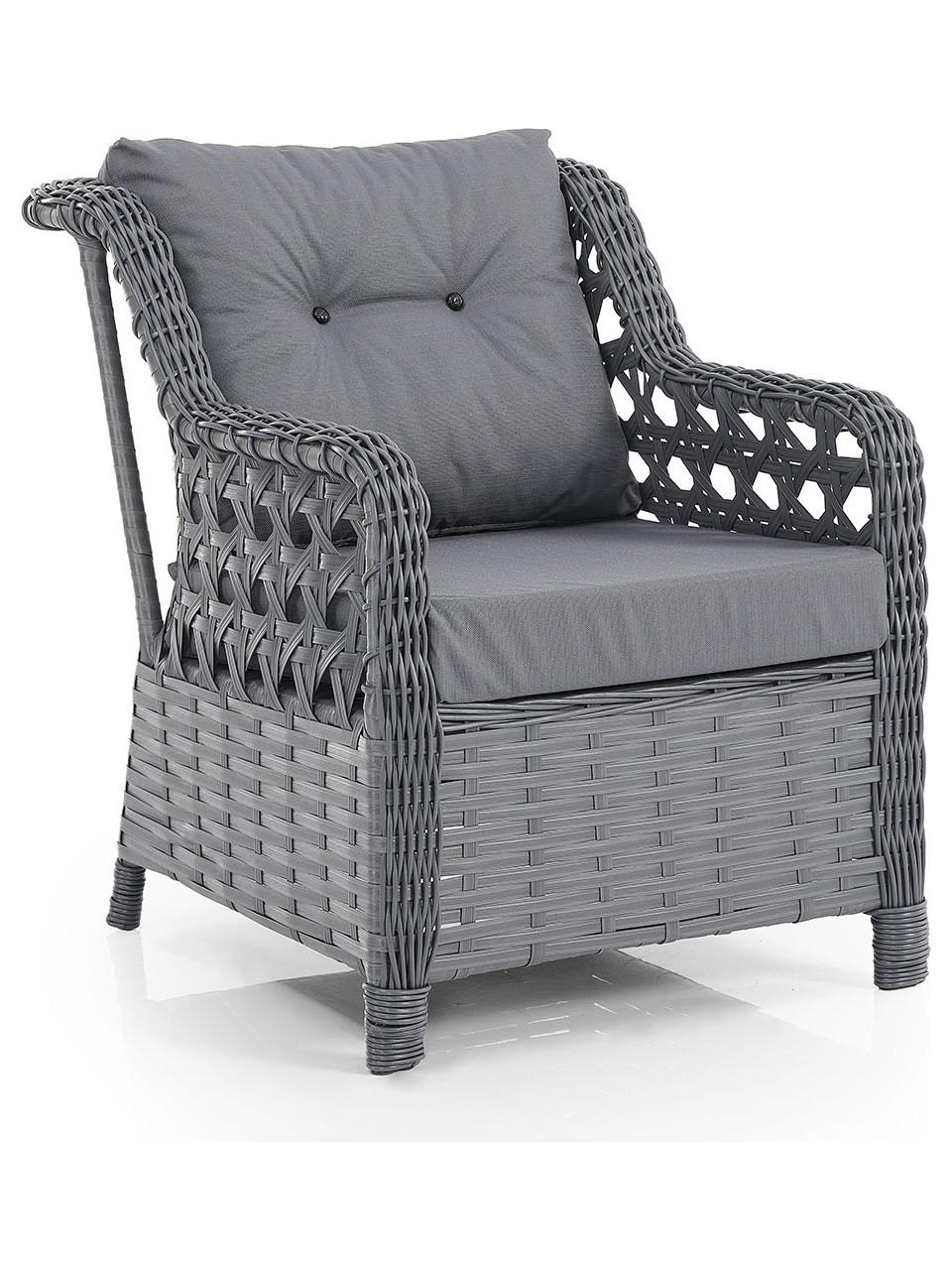 Reyo Petek 2+1+1 Masalı Rattan Bahçe Mobilyası, Balkon Takımı, Rattan Koltuk Takımı