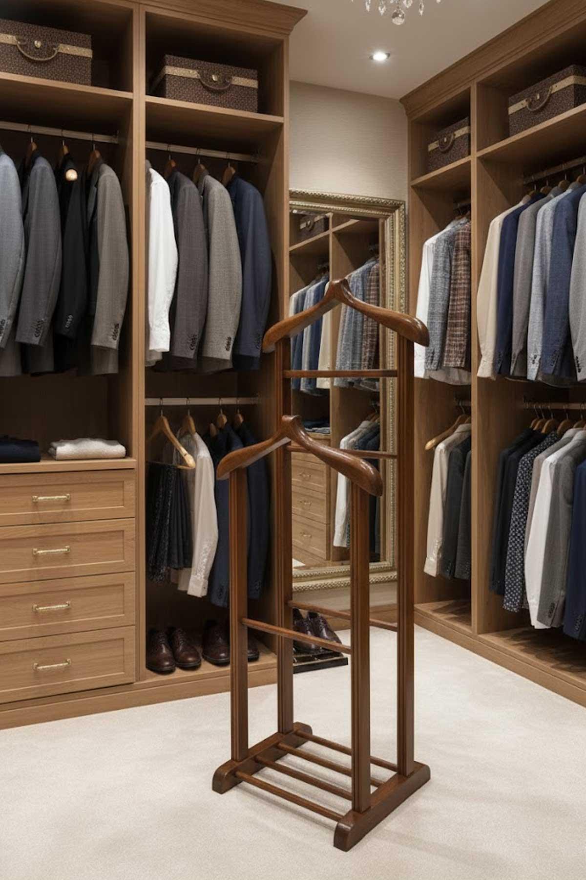 Melada Mobilya Gürgen Çift Tepeli Dilsiz Uşak Cilalı Ceviz MLD0CTCD