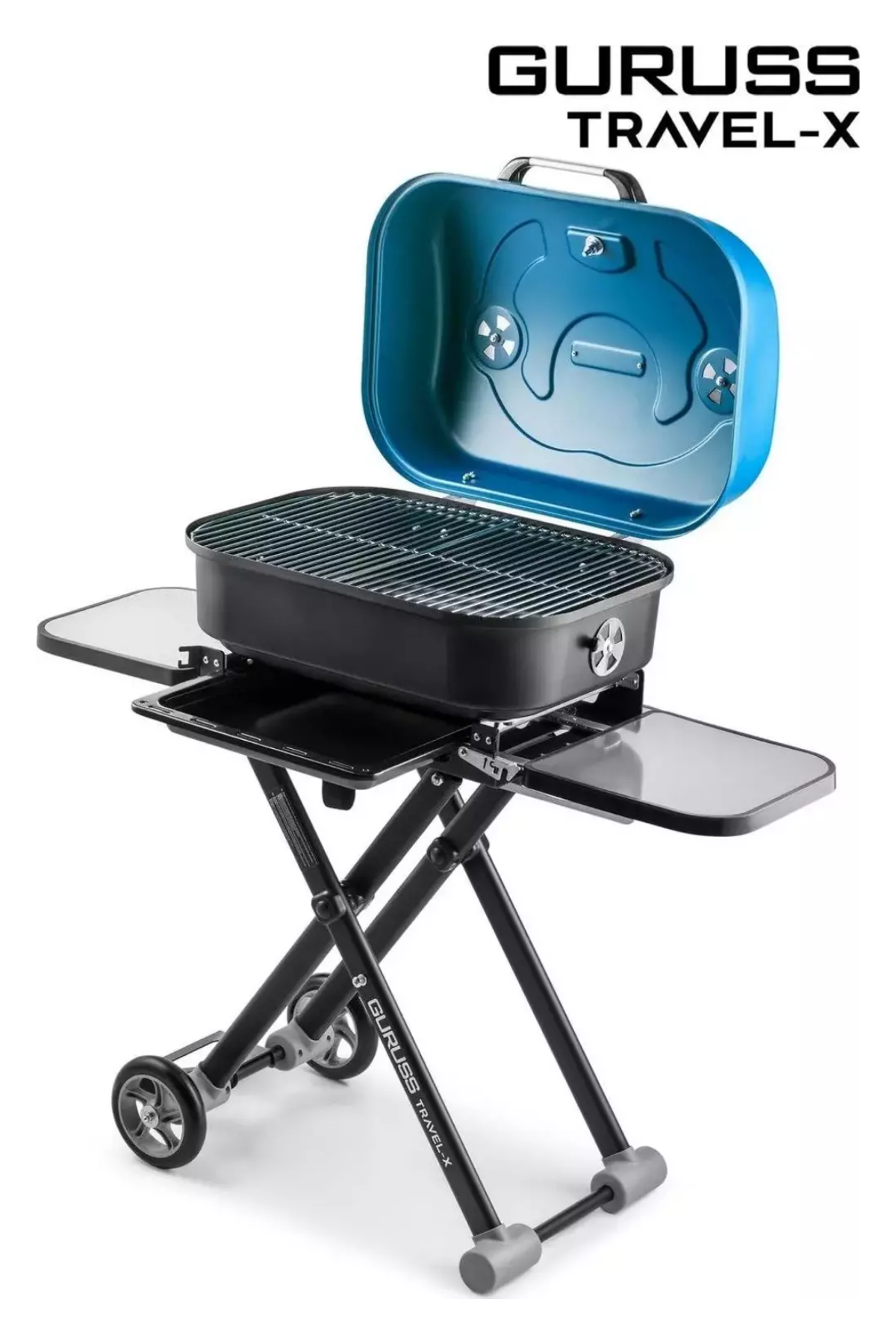 Guruss Travel-x Taşınabilir Mangal Tam Set Mavi