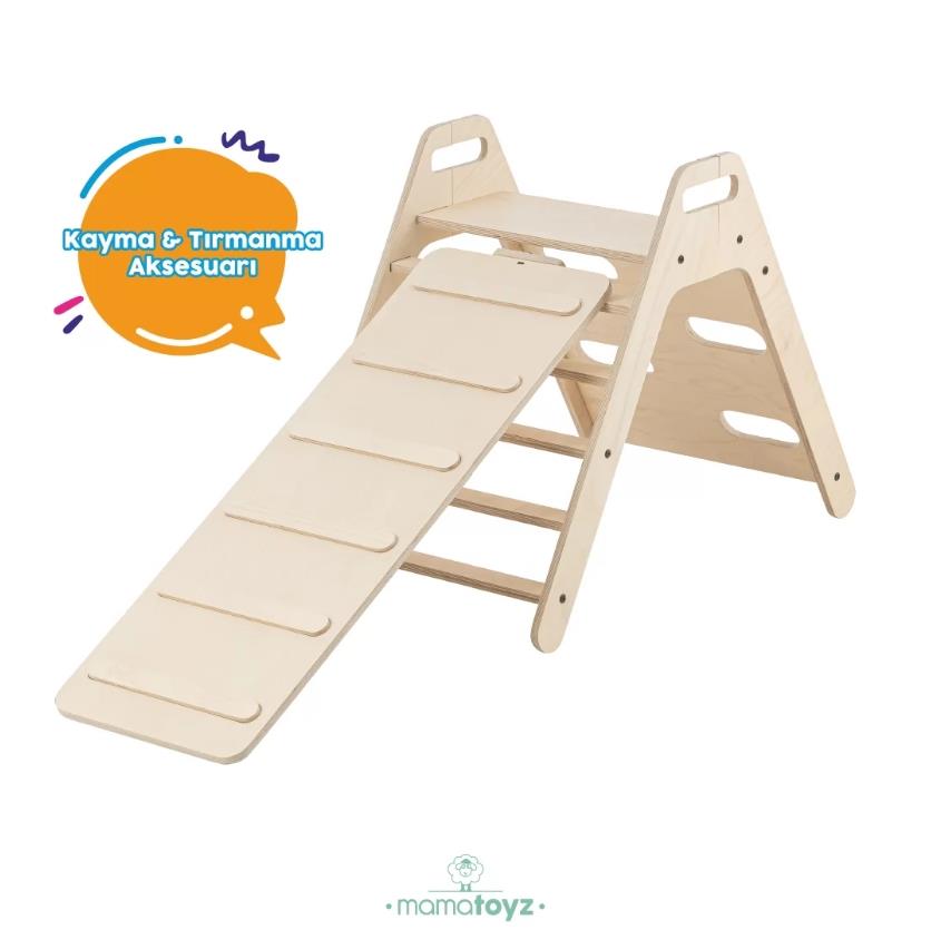 Mamatoyz Piky Pikler Tırmanma Üçgeni ve Kaydırak