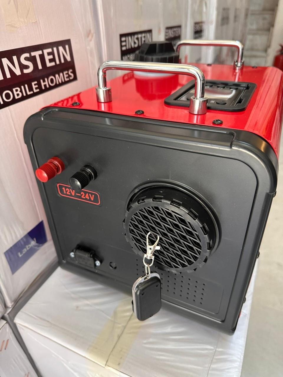 Einstein 5kw Çanta Tipi 12/24/220 Volt Taşınabilir Seyyar Dizel Isıtıcı
