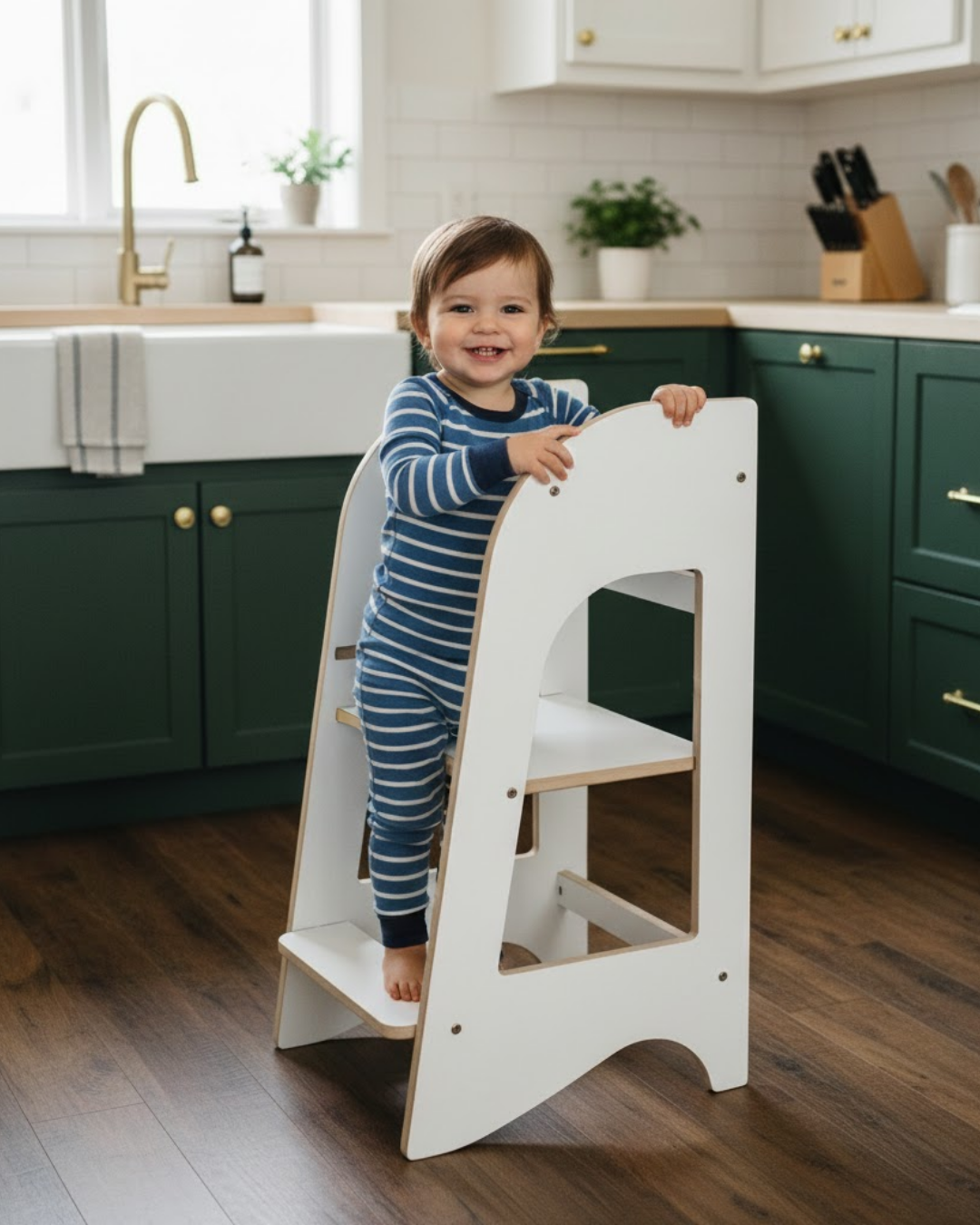 Mamatoyz Öğrenme Kulesi Beyaz- Mdf 07KM