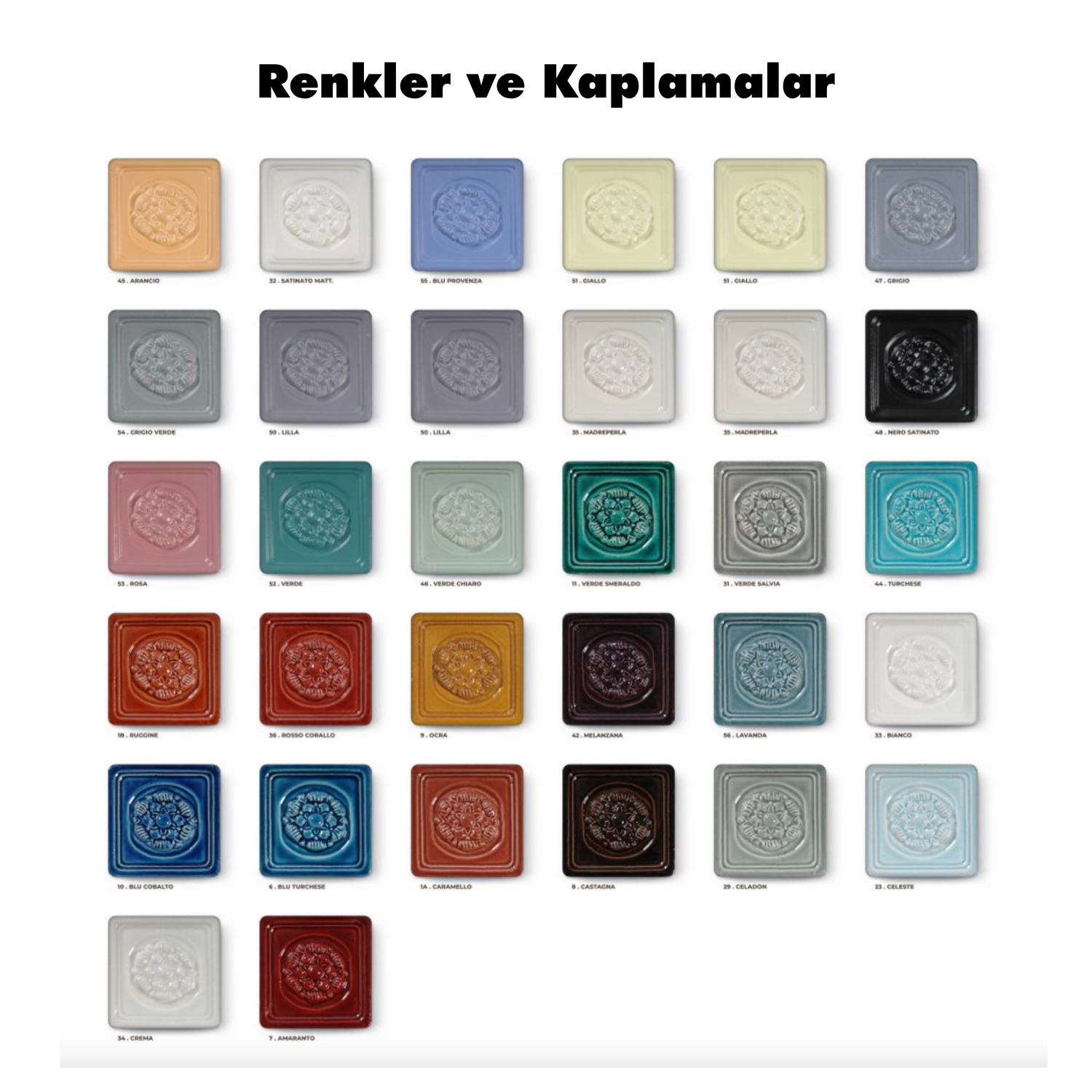 La Castellamonte Voluta Seramik Odun Sobası 143 cm 