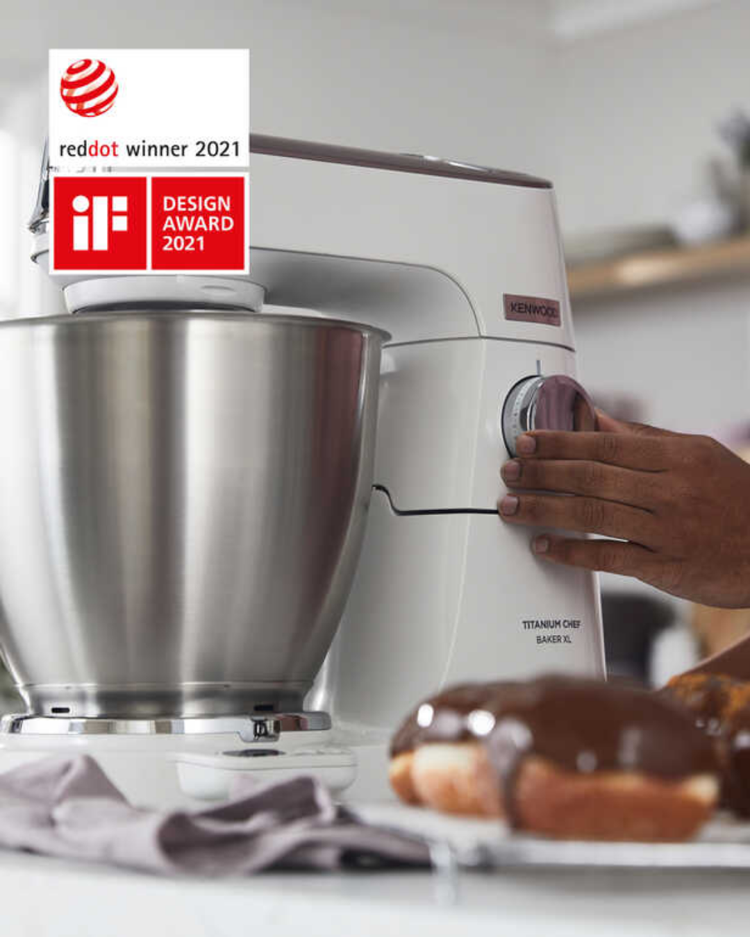 Kenwood KVL65.001WH Titanium Chef Baker XL 1200 W 7 lt Mutfak Şefi