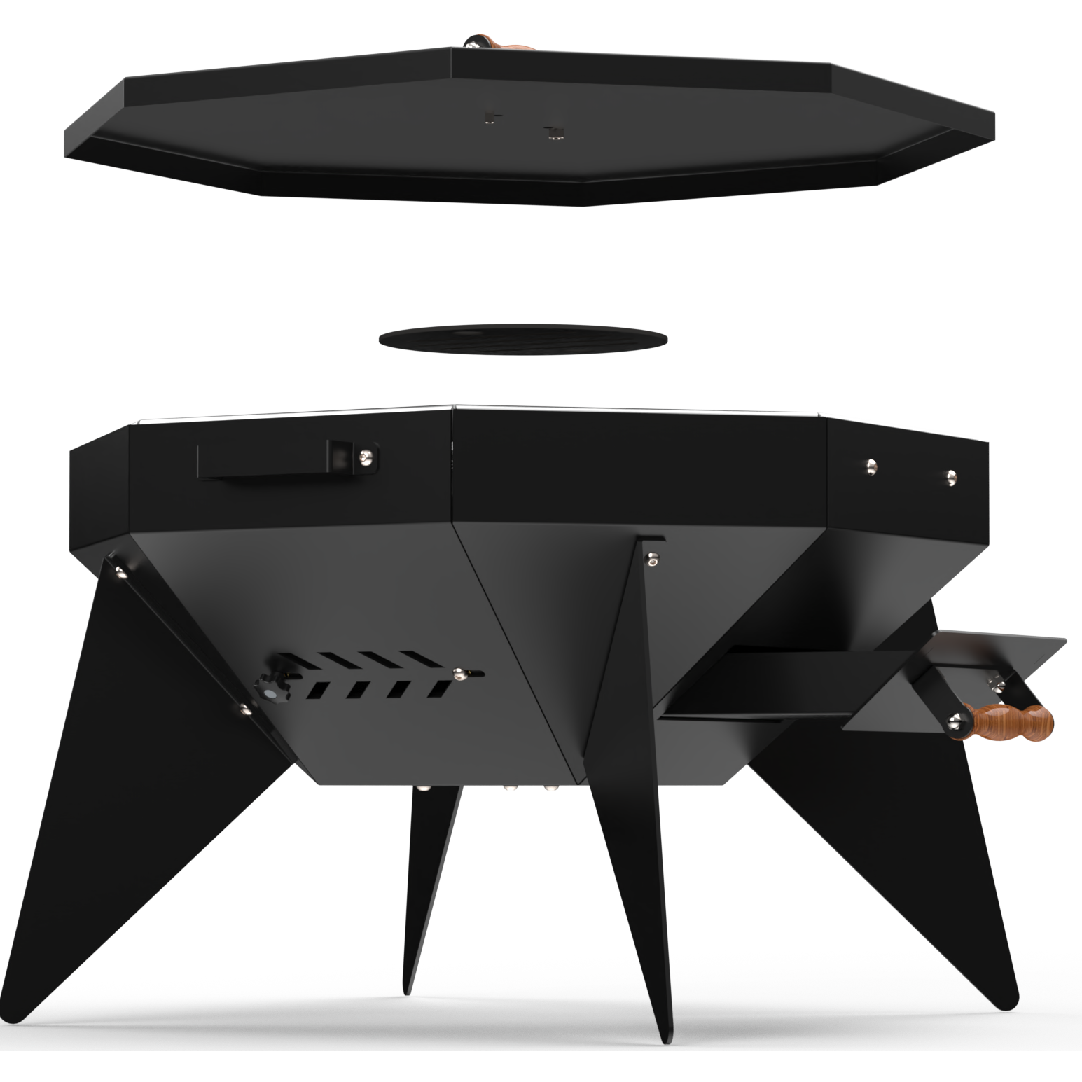 Hotbbaq Hot Hole Barbekü Mangal Ateş Çukuru Bahçe Şöminesi