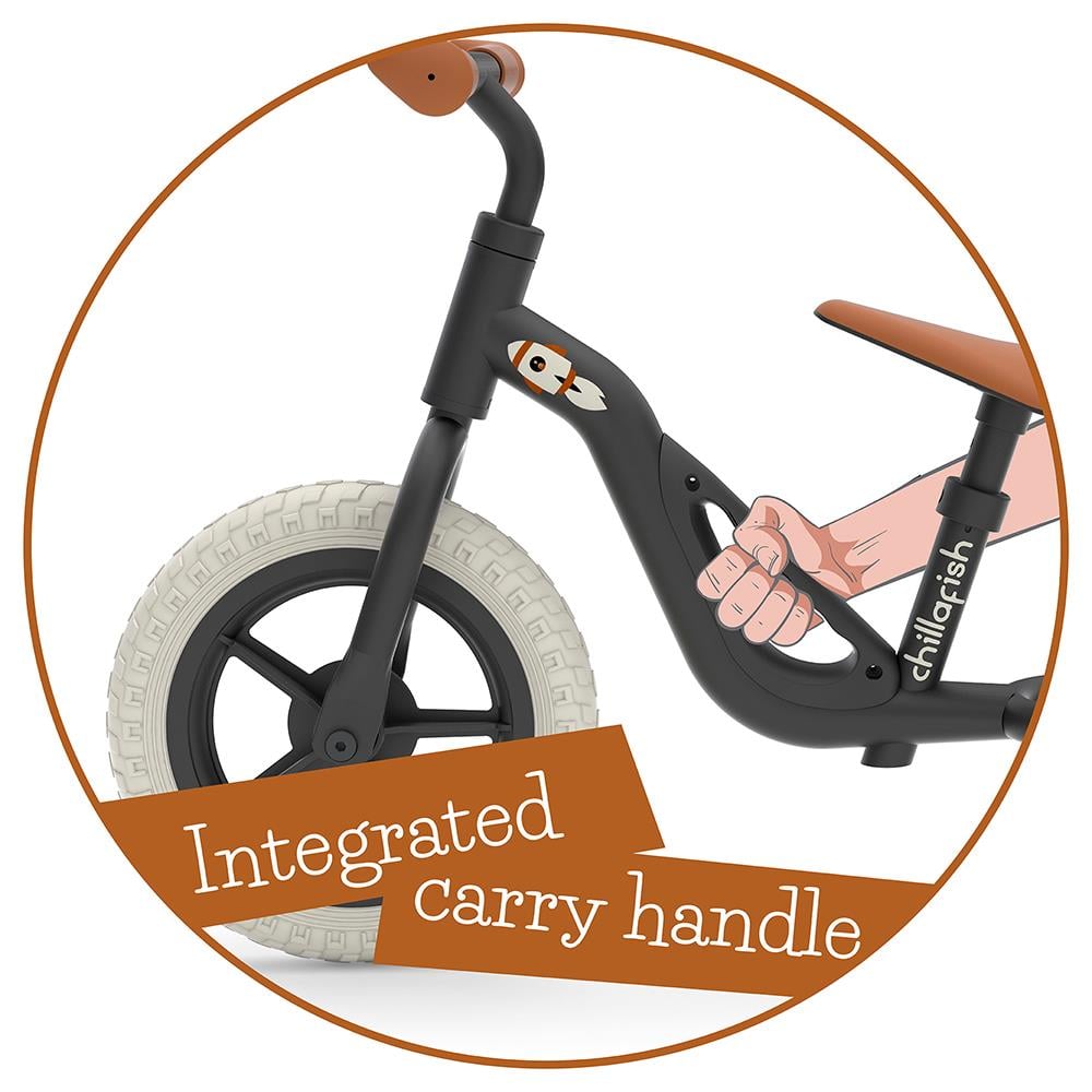 Chillafish Charlie Denge Bisikleti (72 x 36 x 48) 25Cm Siyah