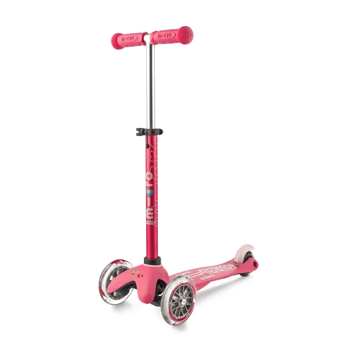 Micro Mini Micro 3in1 Deluxe 3 Tekerlekli Scooter Pembe