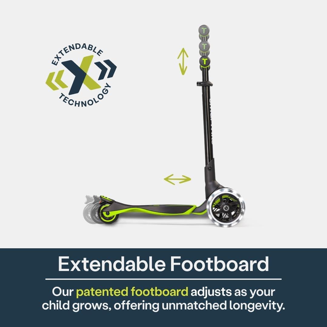 SmarTrike Xtend 3 Aşamalı Büyüyebilen Çocuk Scooterı (3-12 Yaş) - Lime